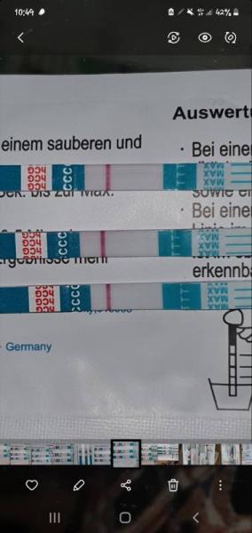 Bild zu Ktx7 schwangerschafttest - Kinderwunsch - bitte noch ein Baby