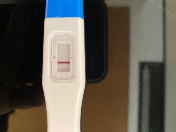 Bild zu Sst negativ nach 2 stunden hauchzarte linie!! - Kinderwunsch - bitte noch ein Baby