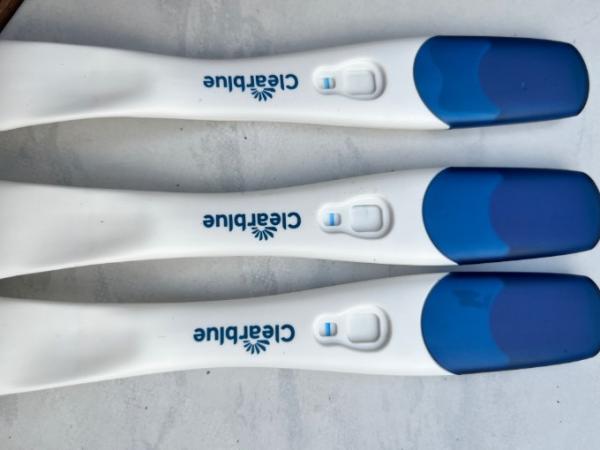 Bild zu Schwangerschaftstest von Clear Blue - Kinderwunsch - bitte noch ein Baby