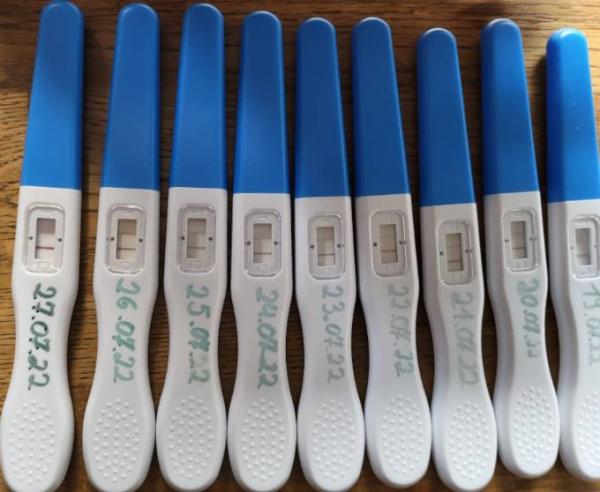 Bild zu Ovulationstest - Kinderwunsch - bitte noch ein Baby