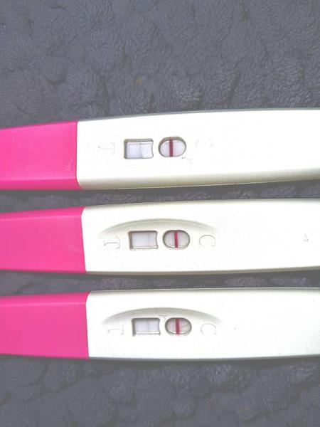 Bild zu Hilfe ! Positiv oder eher doch nicht? - Kinderwunsch - bitte noch ein Baby