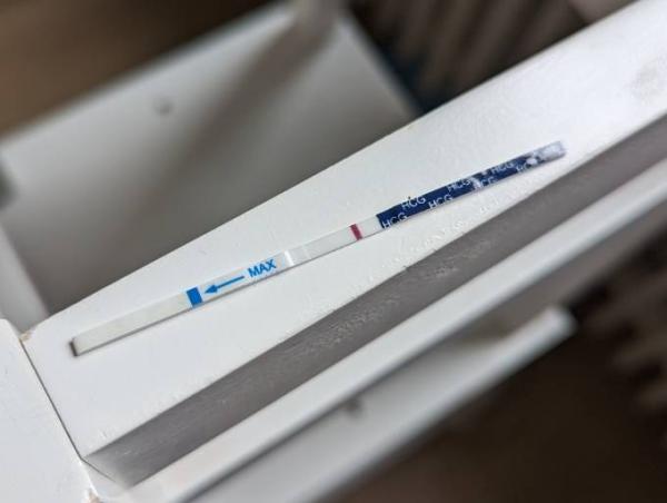 Bild zu Linienraten one step blue Line 🤪 - Kinderwunsch - bitte noch ein Baby