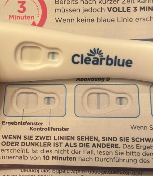 Bild zu Früh Schwangerschaftstest Clearblue - Kinderwunsch - bitte noch ein Baby