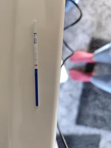 Bild zu Onestep Test noch nicht stark genug? - Kinderwunsch - bitte noch ein Baby