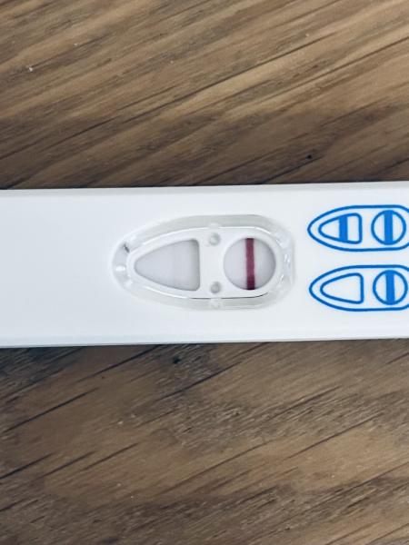 Bild zu Test positiv? - Kinderwunsch - bitte noch ein Baby