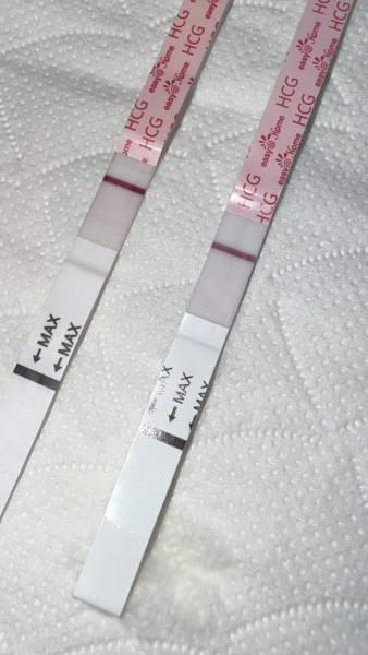 Bild zu Ein positiver und ein negativer Test…verwirrt - Kinderwunsch - bitte noch ein Baby
