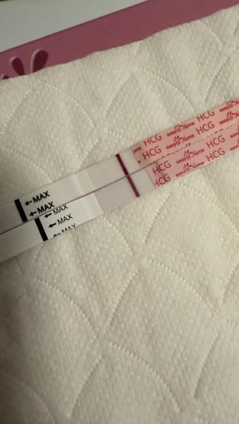 Bild zu Ein positiver und ein negativer Test…verwirrt - Kinderwunsch - bitte noch ein Baby