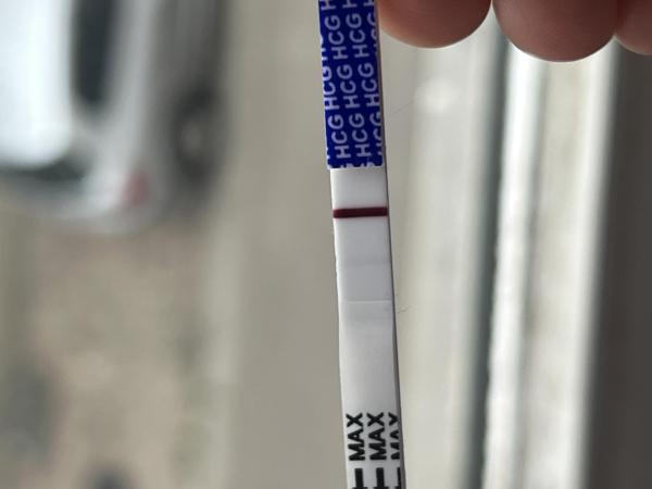 Bild zu Verdunstungslinie? Oder positiv? - Kinderwunsch - bitte noch ein Baby