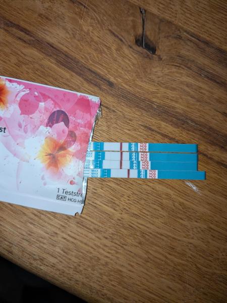 Bild zu Es+10 leicht positiv? - Kinderwunsch - bitte noch ein Baby