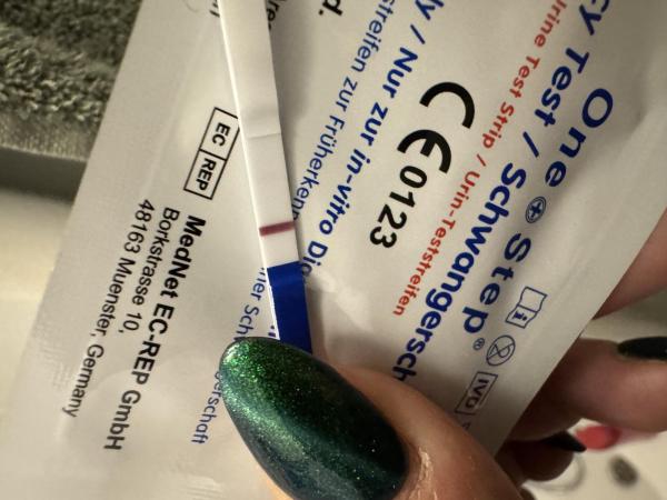 Bild zu Schwangerschaftstest - Kinderwunsch - bitte noch ein Baby