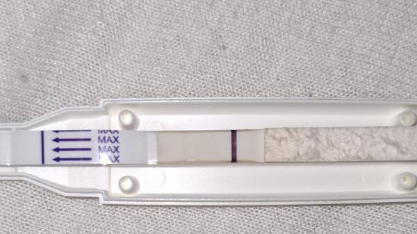 Bild zu positiv oder verdunstungslinie? - Kinderwunsch - bitte noch ein Baby