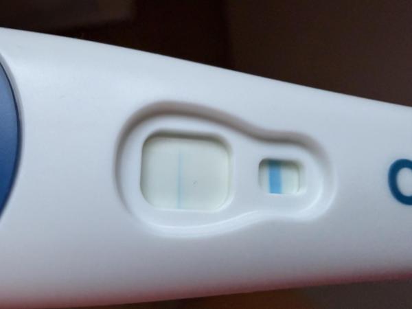 Bild zu Schwangerschaftstest erst negativ dann positiv - Kinderwunsch - bitte noch ein Baby