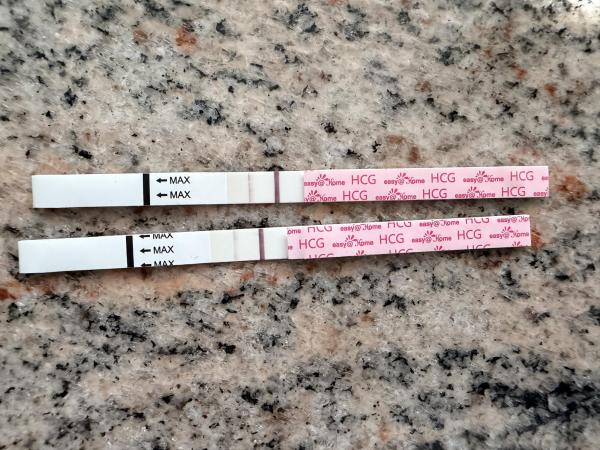 Bild zu Easy@home SST - falsch positiv? - Kinderwunsch - bitte noch ein Baby