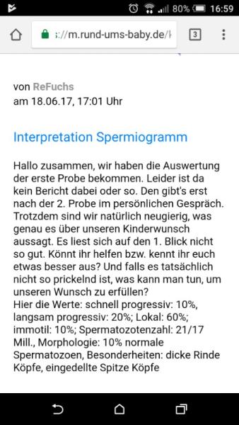 Bild zu Auswertung Spermiogramm - Kinderwunschbehandlung