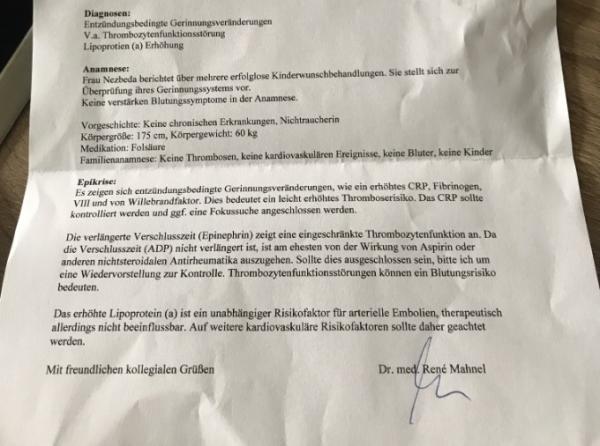 Bild zu Befund Auswertung Hilfe !!!! - Kinderwunschbehandlung