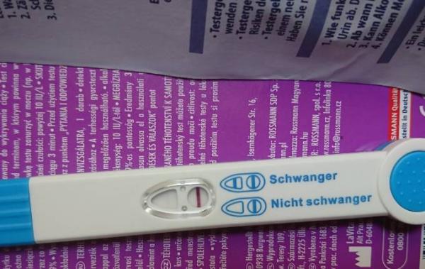 Bild zu Es+17 facelle zart positiv - Kinderwunschbehandlung