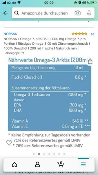 Bild zu Omega3- müssen es Kapseln sein oder geht das hier auch? - Kinderwunschbehandlung