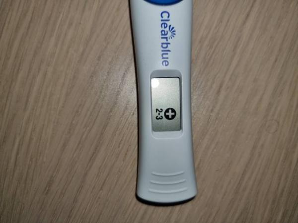 Bild zu Sst Testreihe TF +7 Clearblue 2-3 - Kinderwunschbehandlung
