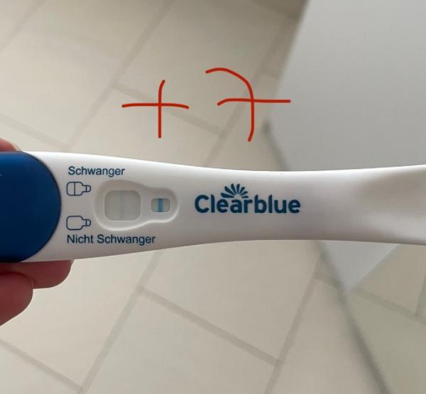 Bild zu CB Frühtest leicht positiv oder doch negativ - Kinderwunschbehandlung