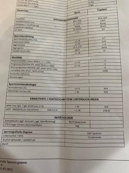 Bild zu OAT-Syndrom - Kinderwunschbehandlung