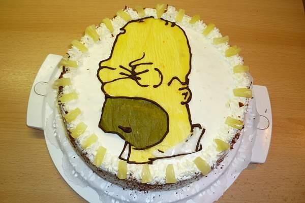 Bild zu Ein Foto von der Geburtstagstorte für meinen Schwager :-) mB - Kochen und Backen