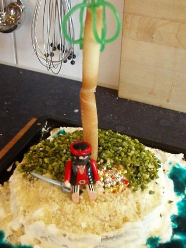Bild zu Piratenkuchen Insel - Kochen und Backen