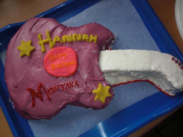 Bild zu wie versprochen das Bild Hannah Montana - nicht schön aber selten... - Kochen und Backen