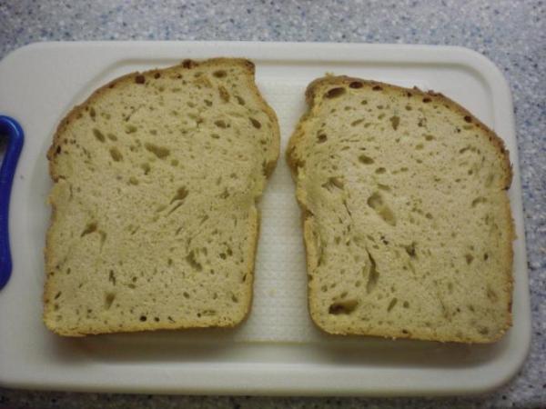 Bild zu DAS ist übrigens diesmal aus meinem Brot geworden *g* - Kochen und Backen