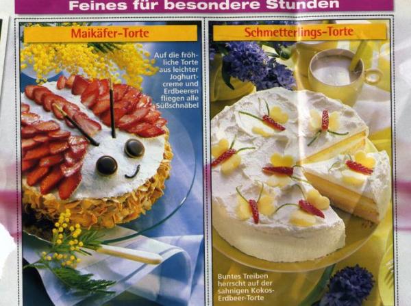 Bild zu Maikäfer-Torte - Kochen und Backen