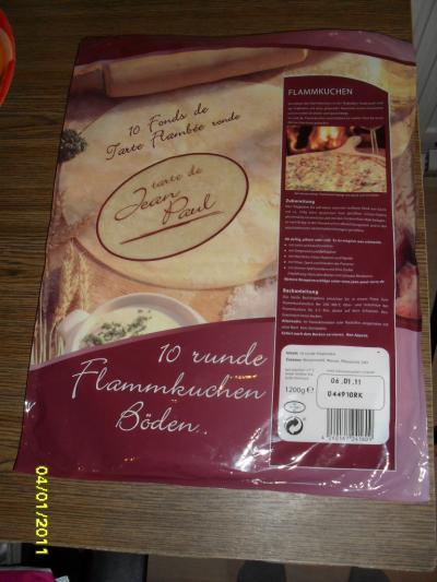 Bild zu wie macht man diese flammkuchen? - Kochen und Backen