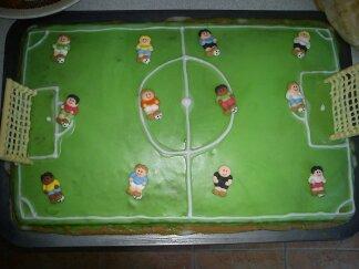 Bild zu Unser Fussball Kuchen - Kochen und Backen