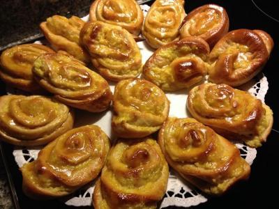 Bild zu Puddingschnecken-Rezept: - Kochen und Backen