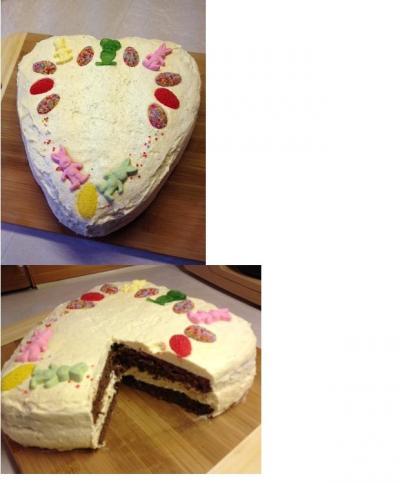 Bild zu leckere Eierlikörbuttercremetorte - Kochen und Backen