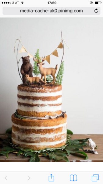 Bild zu naked cake - Kochen und Backen
