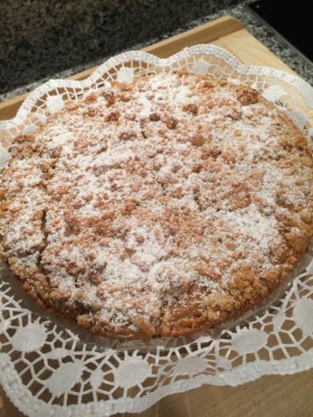 Bild zu idiotensicherer und schneller Obststreuselkuchen - Kochen und Backen