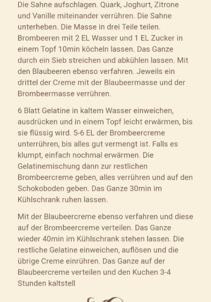 Bild zu Gelatine in tortencreme - Kochen und Backen