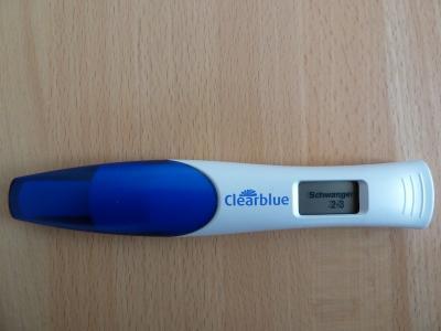 Bild zu Hab mich heute Morgen getraut zu testen.... - Kinderwunsch - was tun, um schwanger zu werden?