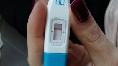 Bild zu leichte Linie bei ss-test!! - Kinderwunsch - was tun, um schwanger zu werden?