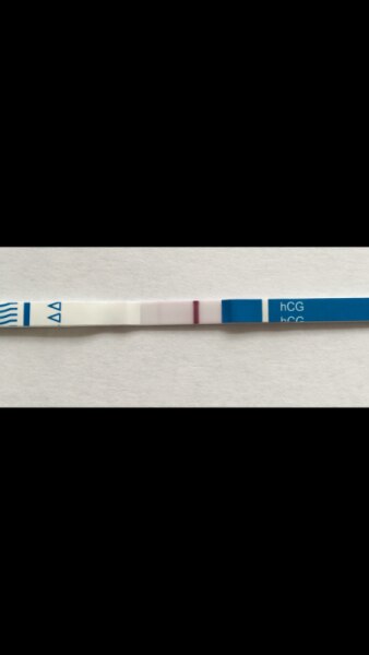 Bild zu Seht ihr einen Strich? - Kinderwunsch - was tun, um schwanger zu werden?