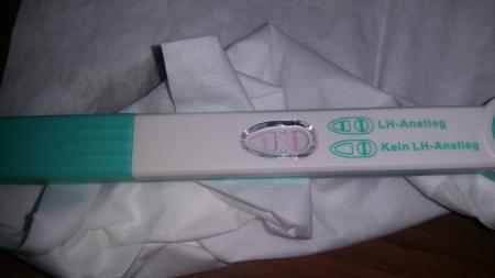 Bild zu LH positiv ? - Kinderwunsch - was tun, um schwanger zu werden?