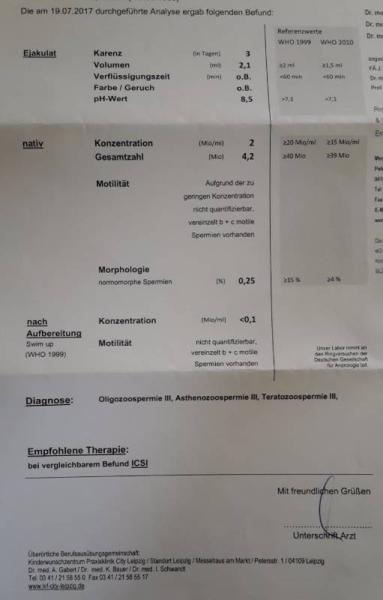 Bild zu Heute sind die Befunde in der Post gewesen..... was sagt ihr dazu? - Kinderwunsch - was tun, um schwanger zu werden?