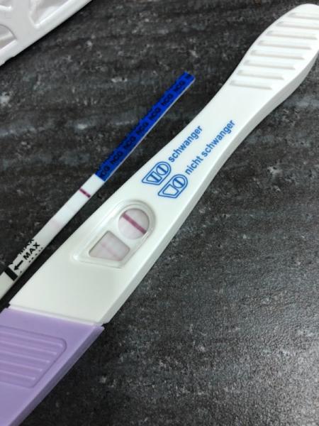 Bild zu Test positiv .... - Kinderwunsch - was tun, um schwanger zu werden?
