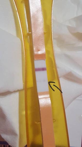 Bild zu Positiver Test? - Kinderwunsch - was tun, um schwanger zu werden?