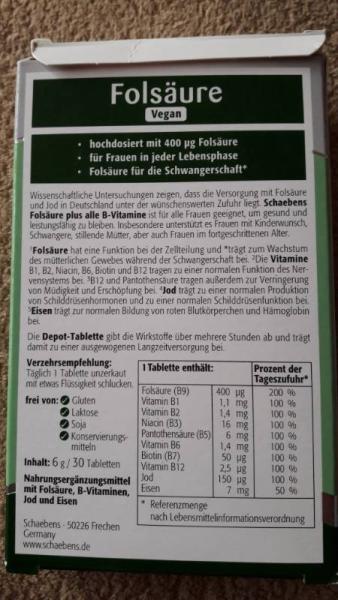 Bild zu Was für Folsäure nehmt bzw habt ihr genommen? - Kinderwunsch - was tun, um schwanger zu werden?
