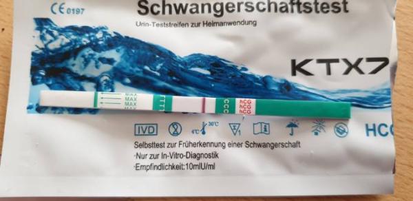 Bild zu Seht ihr den Strich auch? - Kinderwunsch - was tun, um schwanger zu werden?