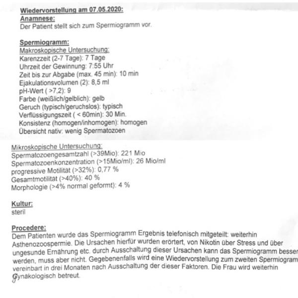 Bild zu Spermiogramm - Kinderwunsch - was tun, um schwanger zu werden?