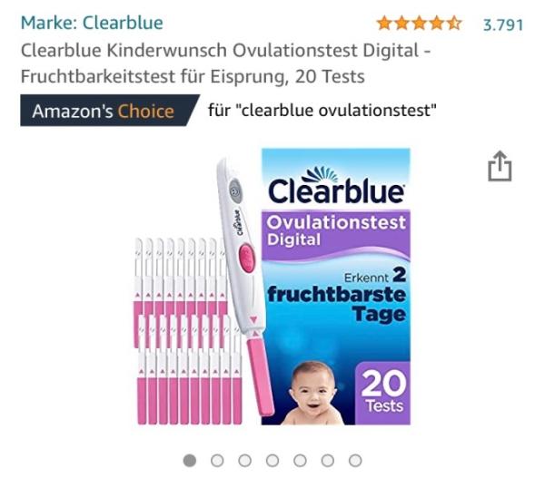 Bild zu Ovulationstest - Kinderwunsch - was tun, um schwanger zu werden?