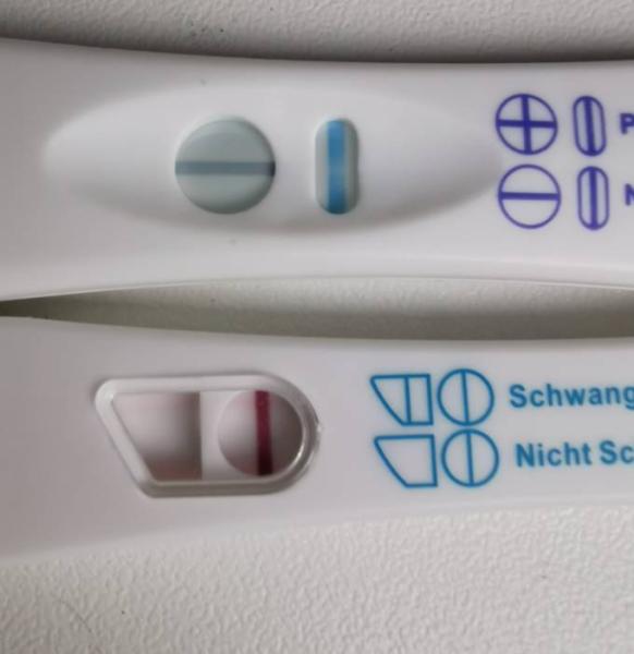 Bild zu Gestern leichte Linie heute negativ - Kinderwunsch - was tun, um schwanger zu werden?