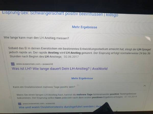 Bild zu Wann Eisprung ? - Kinderwunsch - was tun, um schwanger zu werden?