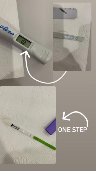 Bild zu ZT 12 Clearblu positiv one step ovu negativ (Bild) - Kinderwunsch - was tun, um schwanger zu werden?